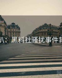 独家深扒：黑料社骚扰事件背后原因