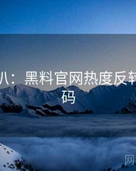 独家深扒：黑料官网热度反转流量密码