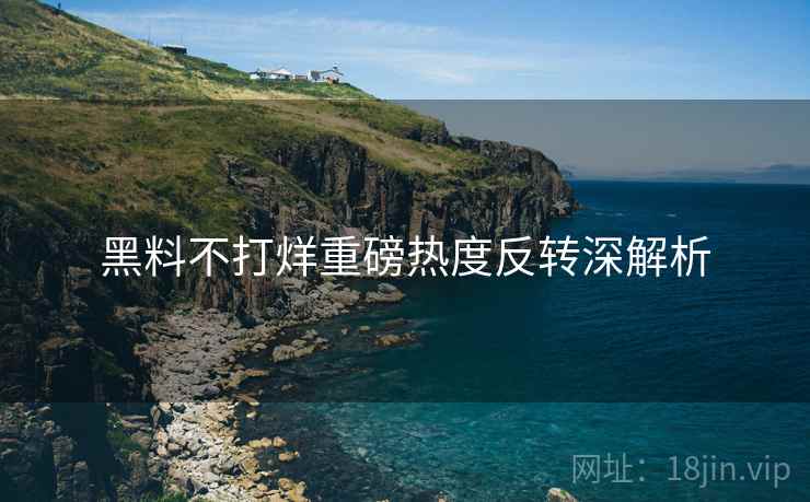 黑料不打烊重磅热度反转深解析